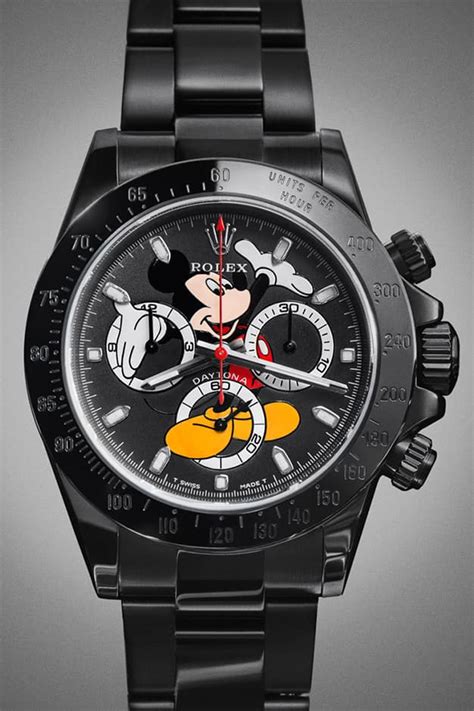 mickey mouse rolex daytona